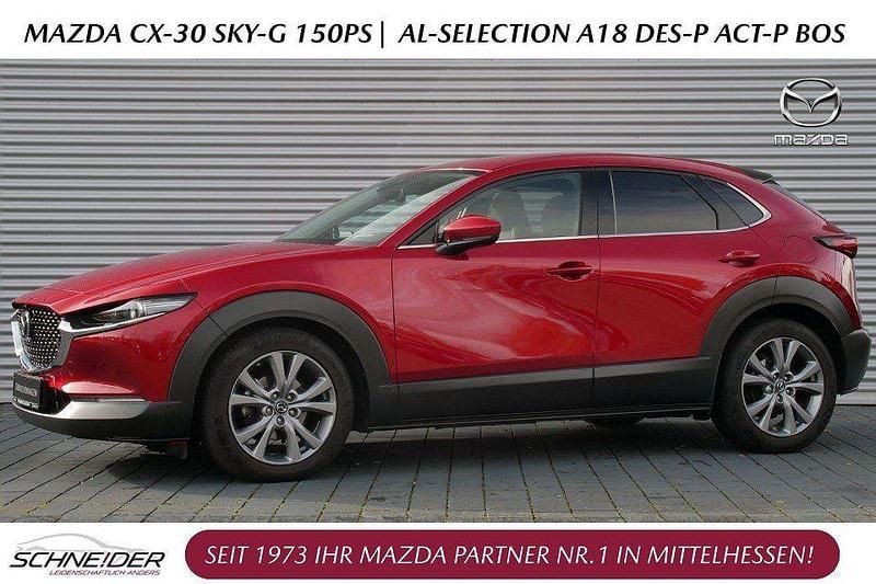 Gebraucht Mazda CX-30 Selection 150 PS (110 kW) 2021 Rot SUV