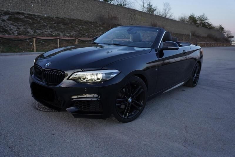 Schwarz Gebraucht 2020 BMW 218 M Sport Cabrio | 25.000 € - Bild 1/4