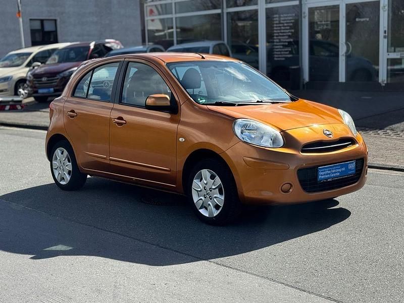 Gebraucht Nissan Micra Acenta 80 PS (58 kW) 2012 Gold Kleinwagen