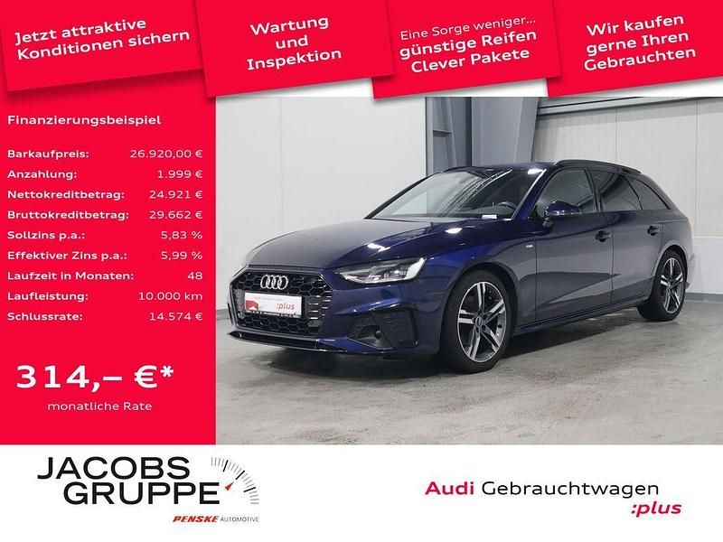 Gebraucht Audi A4 S-Line 163 PS (119 kW) 2022 Blau Kombi