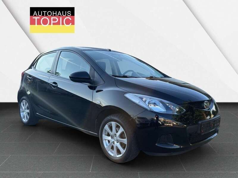 Brillantschwarz Gebraucht 2009 Mazda 2 Independence Kleinwagen | 5.599 € (Etwas zu teuer) - Bild 1/4