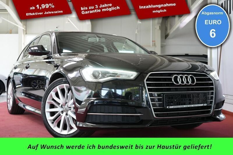Schwarz Gebraucht 2015 Audi A6 S-Line Kombi | 19.990 € (Guter Preis) - Bild 1/4