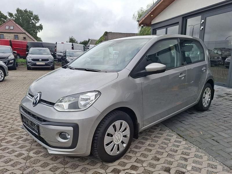 Silber Gebraucht 2019 VW up! move up! Kleinwagen | 6.890 € (Etwas zu teuer) - Bild 1/4