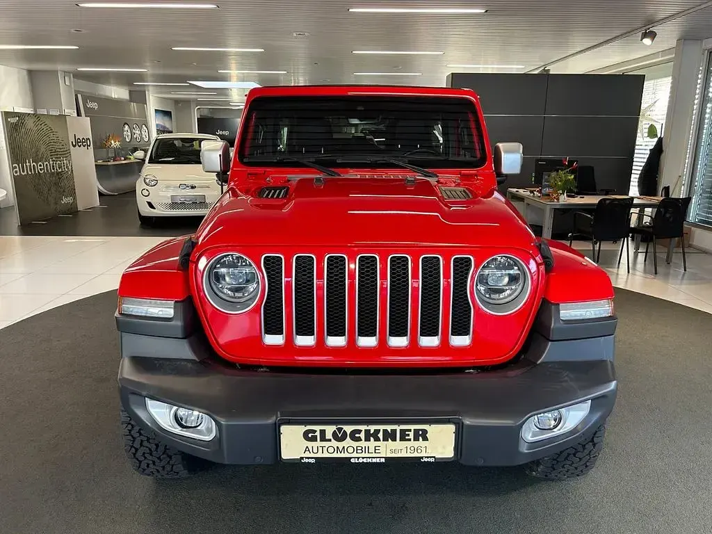 Gebraucht Jeep Wrangler Sahara 200 PS (147 kW) 2019 Firecracker red (uni) SUV