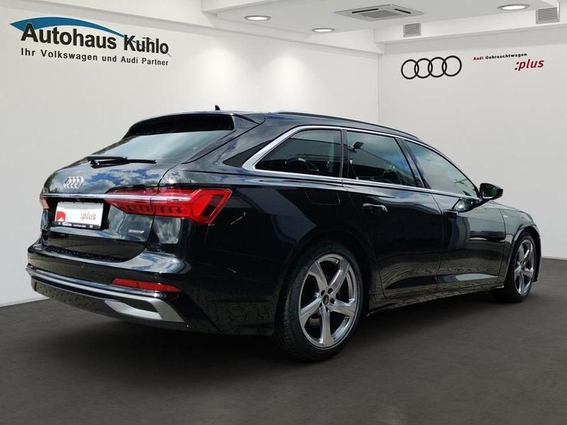 Gebraucht Audi A6 Design 286 PS (210 kW) 2024 Mythosschwarz metallic Kombi