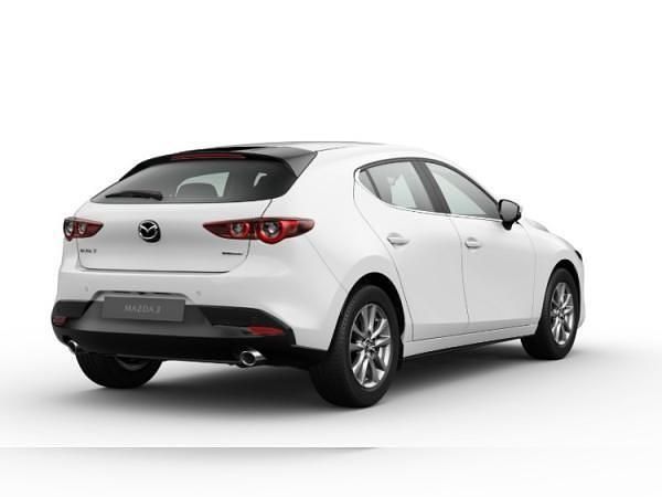 Neu Mazda 3 Prime-Line 140 PS (102 kW) 2025 Weiß (arctic white) Limousine