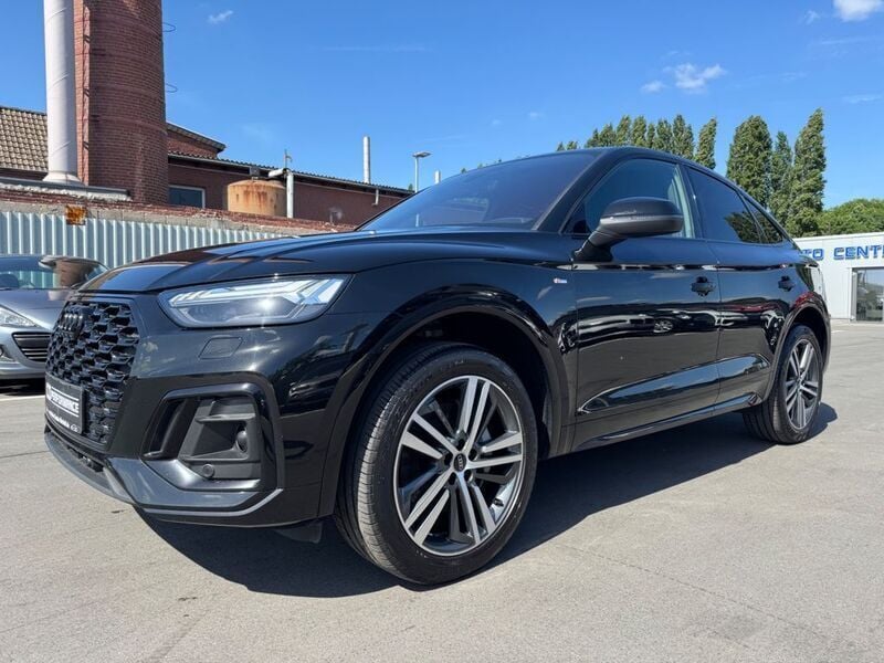 Mythosschwarz metallic Gebraucht 2021 Audi Q5 Sportback S-Line SUV | 34.900 € (Guter Preis) - Bild 1/4