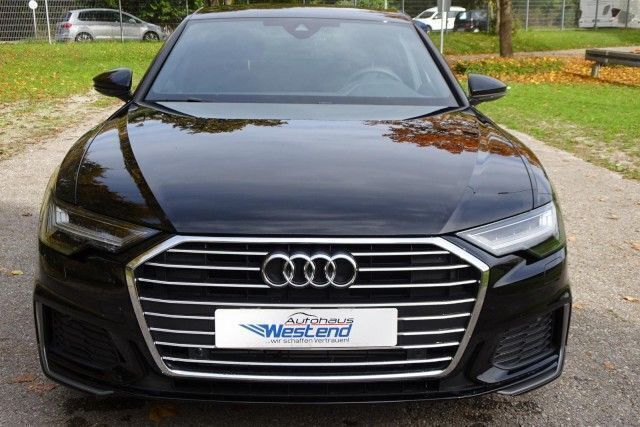 Brillantschwarz Gebraucht 2022 Audi A6 S-Line Limousine | 37.900 € (Superpreis) - Bild 1/4