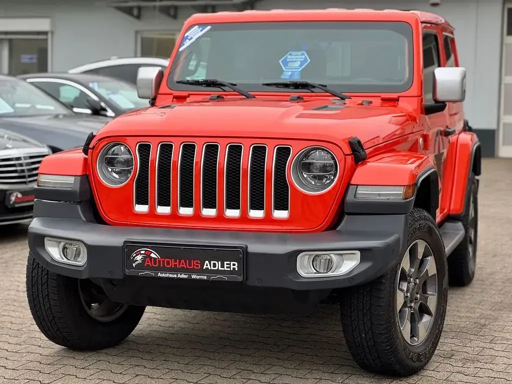 Gebraucht Jeep Wrangler Overland 200 PS (147 kW) 2020 Orange SUV