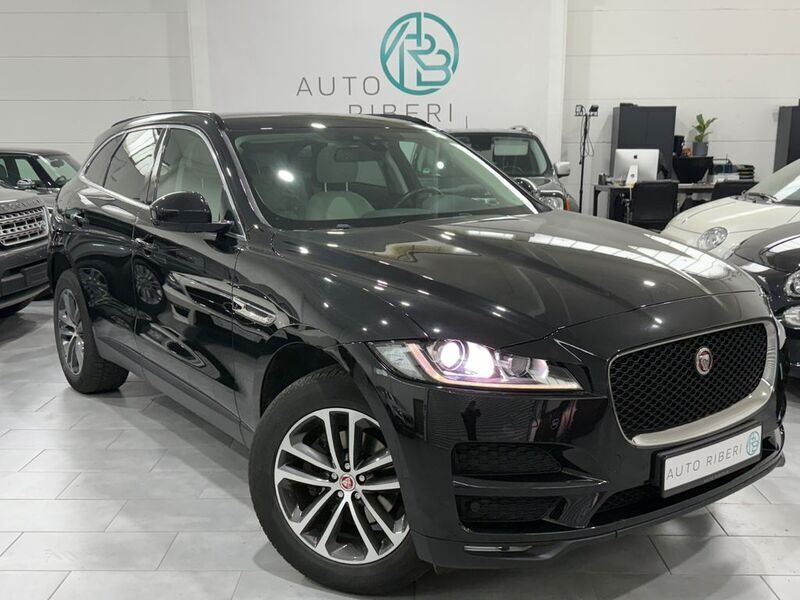 Santorini black Gebraucht 2017 Jaguar F-Pace Prestige SUV | 21.999 € (Guter Preis) - Bild 1/4