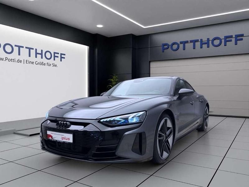 Grau Gebraucht 2022 Audi e-tron GT quattro Sport Limousine | 54.750 € (Fairer Preis) - Bild 1/4