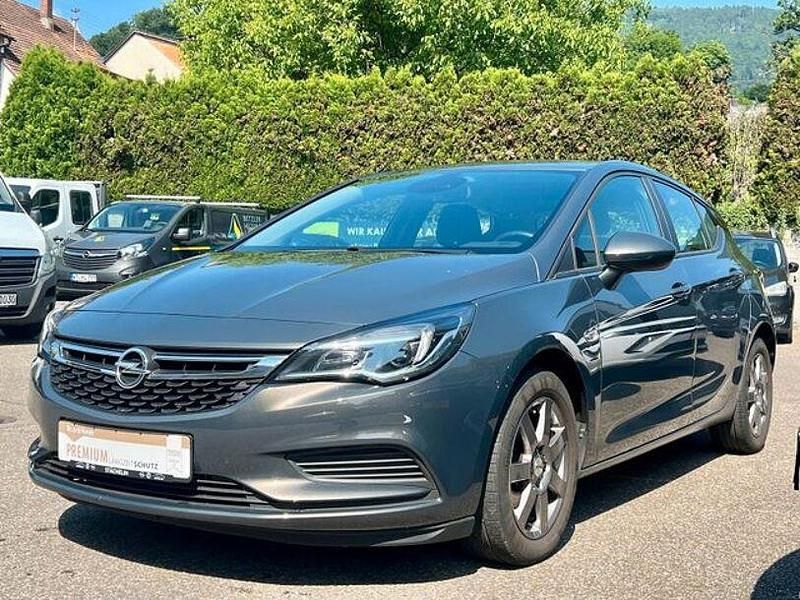 Gebraucht Opel Astra Edition 125 PS (91 kW) 2016 Platin anthrazit Kleinwagen