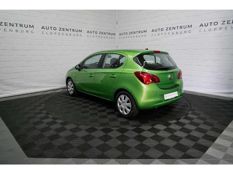 Gebraucht Opel Corsa Edition 90 PS (66 kW) 2017 Grün Kleinwagen