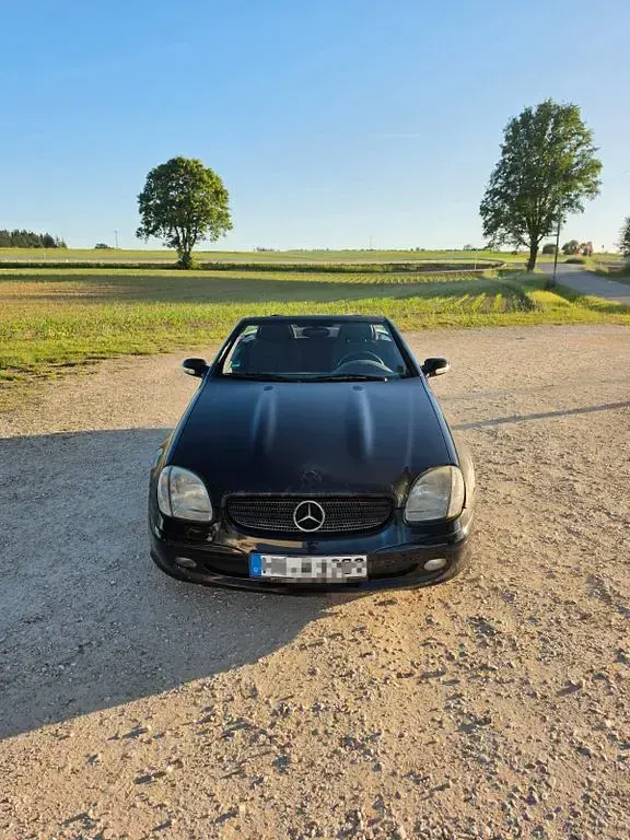 Gebraucht Mercedes SLK200 163 PS (119 kW) 2003 Schwarz Cabrio
