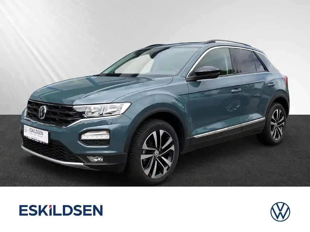 Gebraucht VW T-Roc IQ Drive 150 PS (110 kW) 2020 Grün SUV