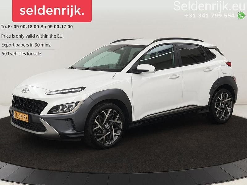 Weiß Gebraucht 2021 Hyundai Kona SUV | 19.800 € (Fairer Preis) - Bild 1/4