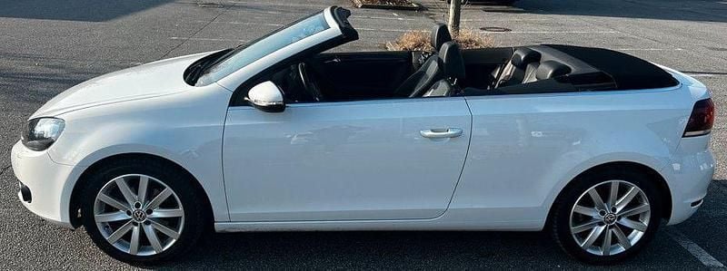 Weiß Gebraucht 2011 VW Golf Cabriolet Cabrio | 7.499 € (Fairer Preis) - Bild 1/4