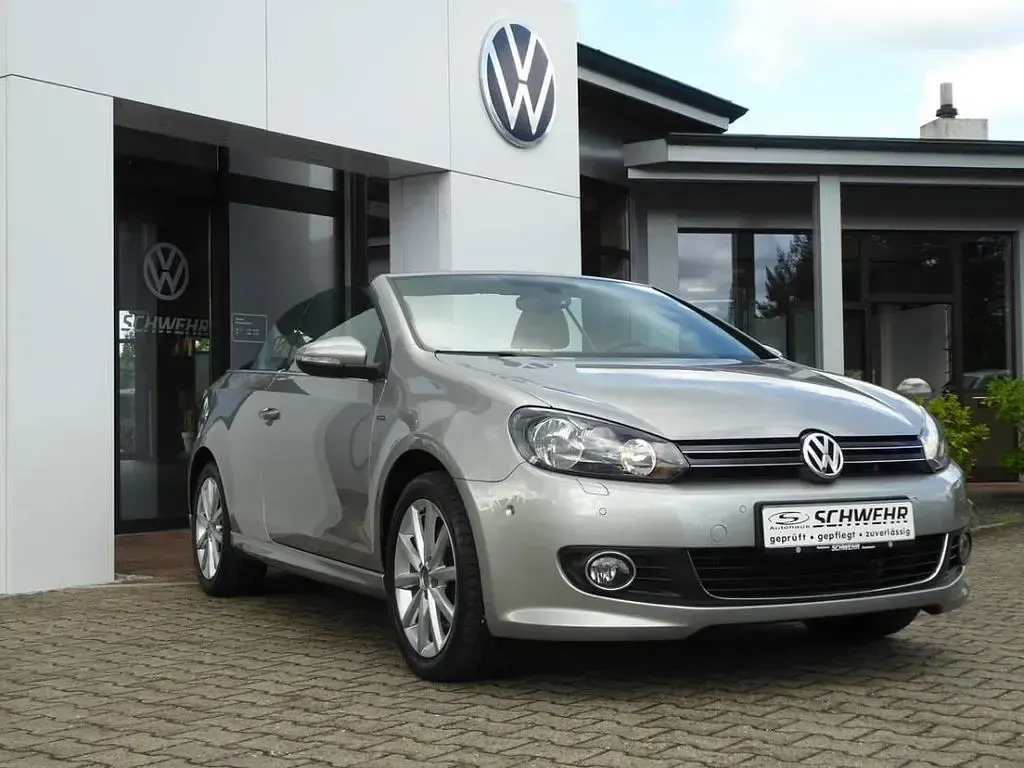 Gebraucht VW Golf Cabriolet Trendline 150 PS (110 kW) 2016 Silber Cabrio
