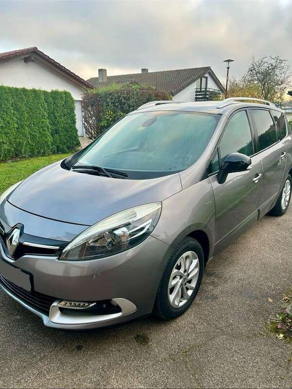Grau Gebraucht 2015 Renault Scénic III LIMITED Van / Kleinbus | 9.999 € (Teuer) - Bild 1/4