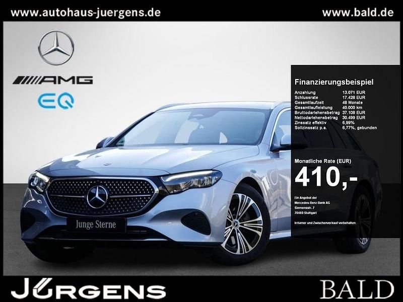 Metalliclack hightechsilber Gebraucht 2023 Mercedes E220 Avantgarde Kombi | 51.490 € (Teuer) - Bild 1/4