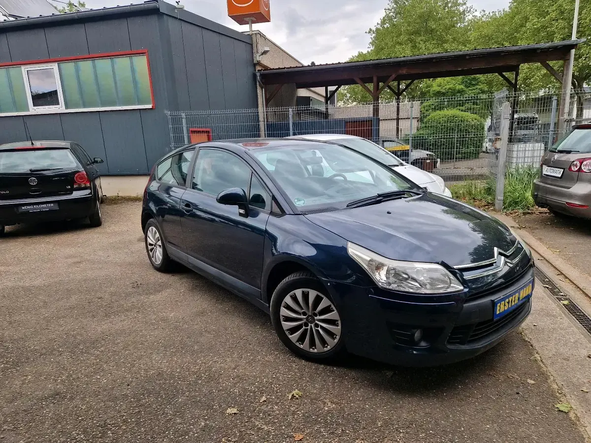 Gebraucht Citroën C4 Style 120 PS (88 kW) 2009 Blau Coupé