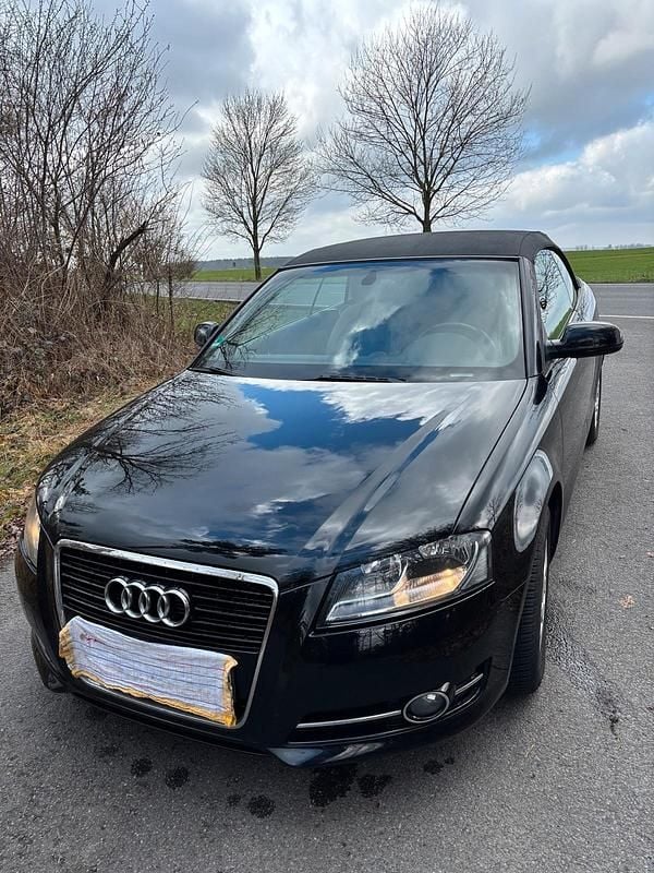 Gebraucht Audi A3 Cabriolet Ambition 102 PS (75 kW) 2010 Schwarz Cabrio