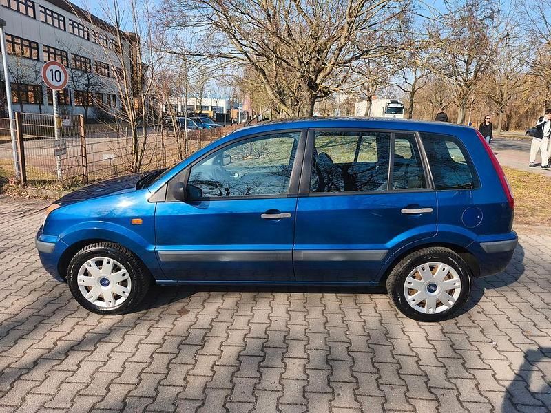 Gebraucht Ford Fusion Style 75 PS (55 kW) 2009 Blau Kleinwagen