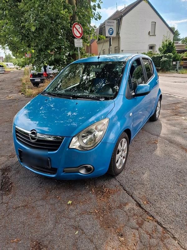 Blau Gebraucht 2008 Opel Agila Kleinwagen | 1.990 € (Fairer Preis) - Bild 1/4