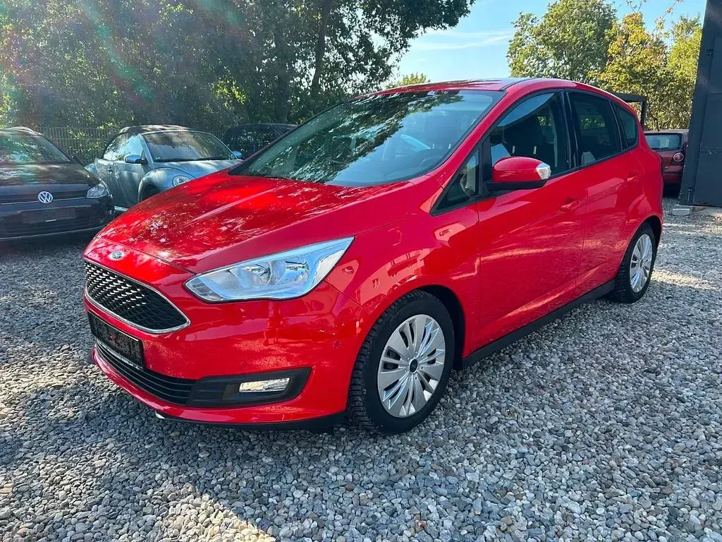 Gebraucht Ford C-MAX Trend 125 PS (91 kW) 2017 Rot Van / Kleinbus