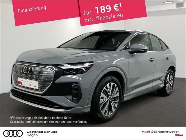 Grau Gebraucht 2022 Audi Q4 Sportback e-tron Advanced SUV | 27.290 € (Fairer Preis) - Bild 1/3
