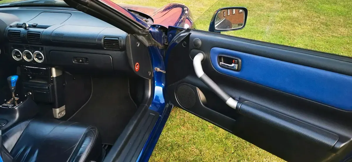 Gebraucht Toyota MR2 140 PS (102 kW) 2000 Blau Cabrio