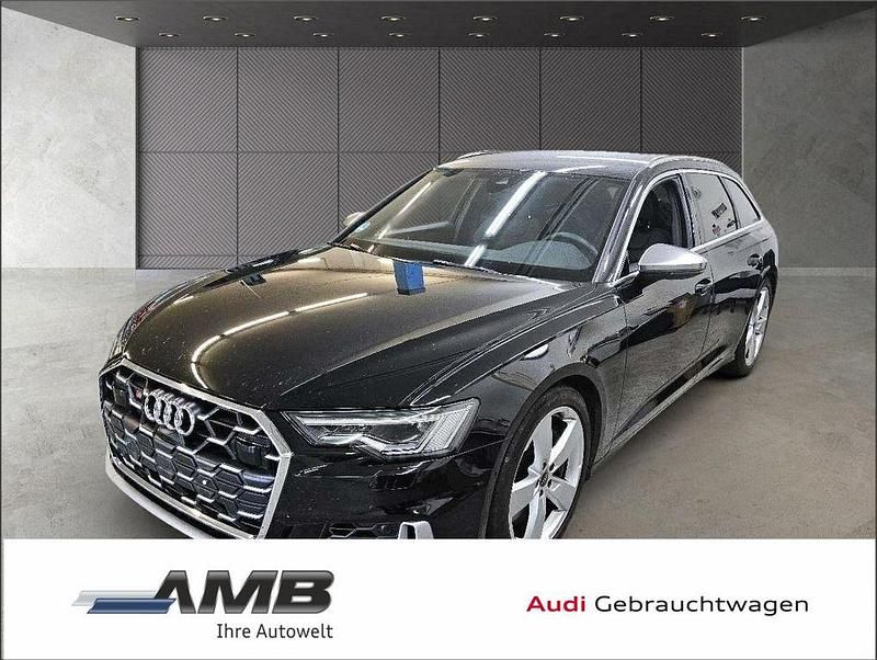 Mythosschwarz metallic Gebraucht 2024 Audi S6 Sport Kombi | 58.760 € (Superpreis) - Bild 1/3
