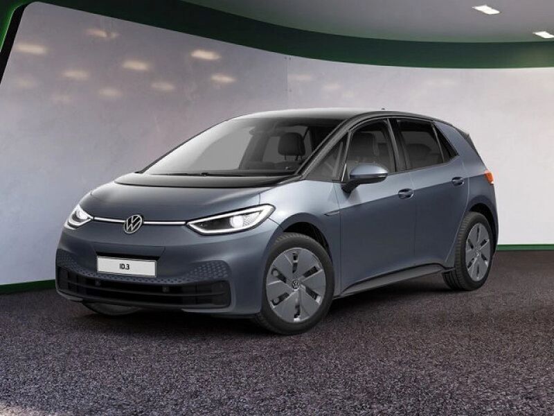 Blau Gebraucht 2021 VW ID.3 Kleinwagen | 20.389 € (Superpreis) - Bild 1/3