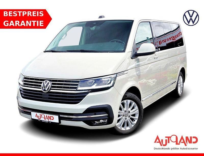 Grau Gebraucht 2021 VW Multivan Generation Six Van | 48.490 € (Teuer) - Bild 1/4