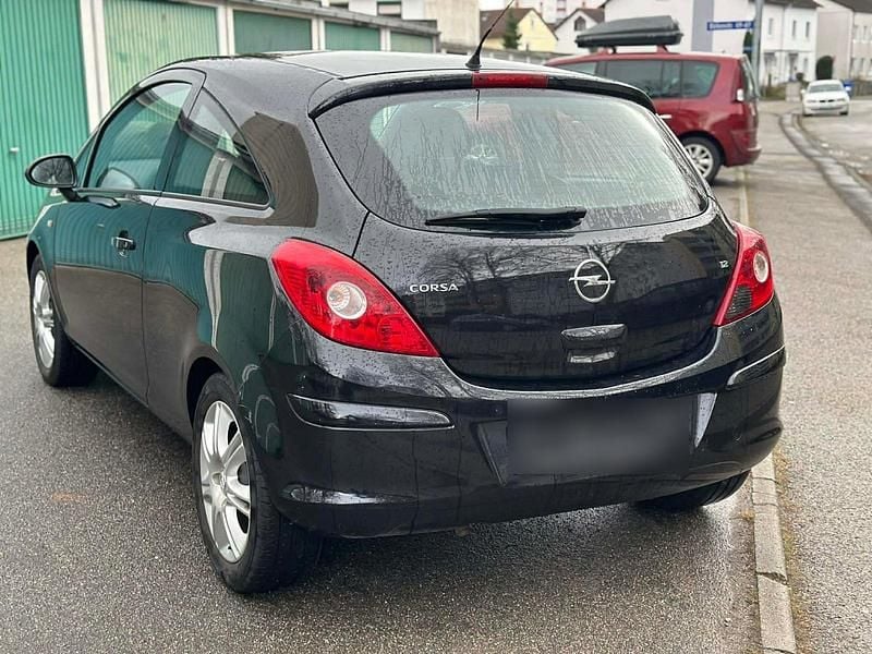 Gebraucht Opel Corsa 80 PS (58 kW) 2008 Schwarz Kleinwagen
