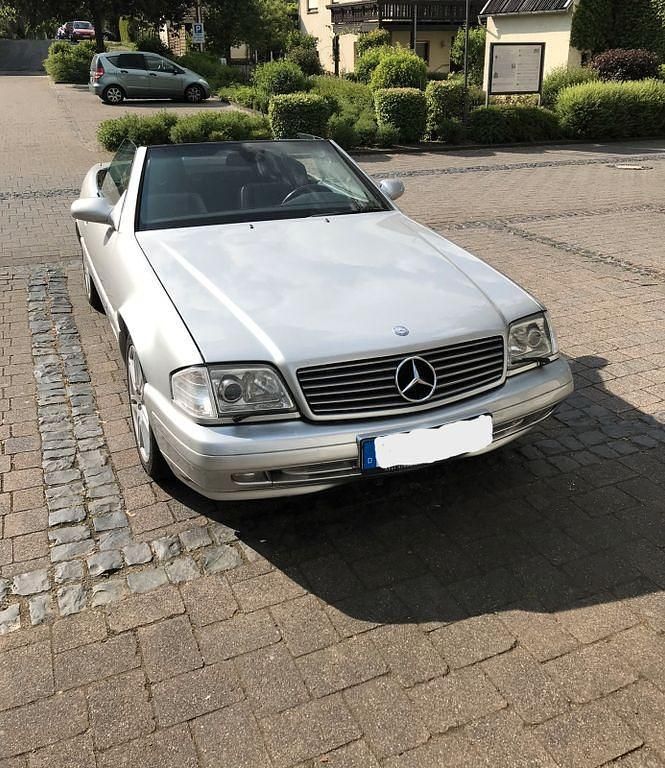 Gebraucht Mercedes SL320 224 PS (164 kW) 2001 Silber Cabrio