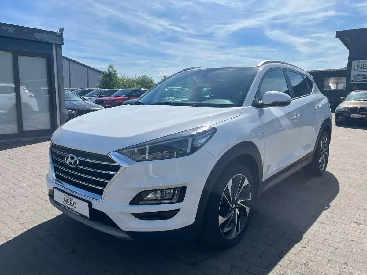 Gebraucht Hyundai Tucson Style 177 PS (130 kW) 2019 Weiß SUV