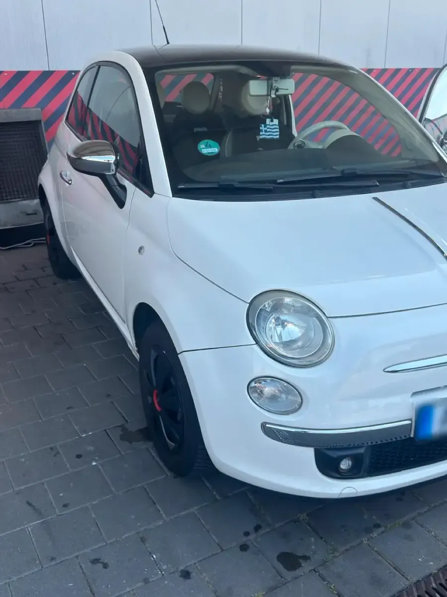 Gebraucht Fiat 500 69 PS (50 kW) 2008 Weiß Kleinwagen