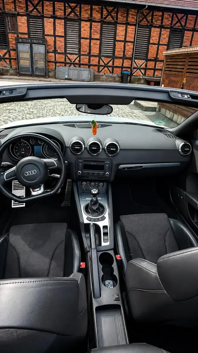 Gebraucht Audi TT Roadster Design 200 PS (147 kW) 2008 Weiß Cabrio