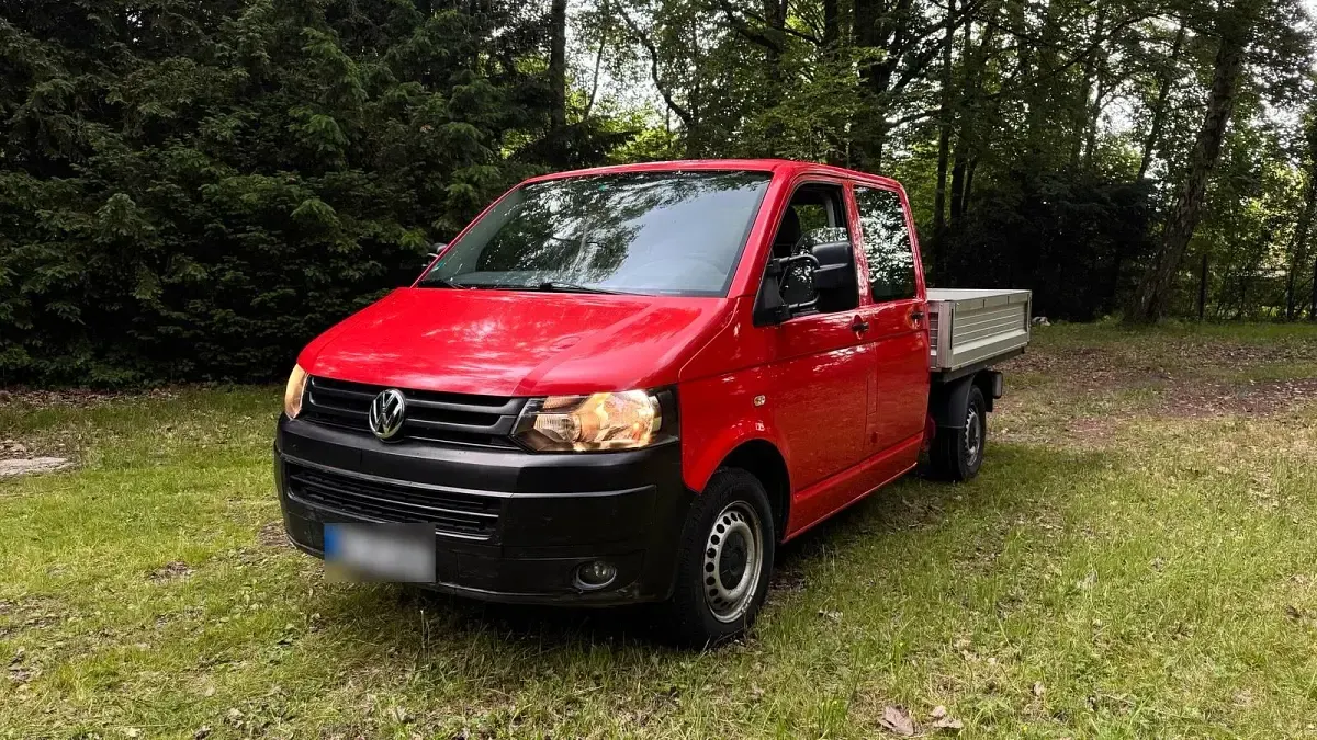 Gebraucht VW T5 90 PS (66 kW) 2012 Rot Van