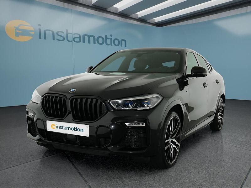 Schwarz Gebraucht 2020 BMW X6 M50 SUV | 63.949 € (Etwas zu teuer) - Bild 1/4