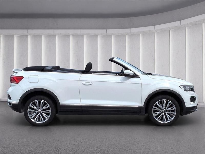 Gebraucht VW T-Roc Cabriolet R 150 PS (110 kW) 2021 Weiss Cabrio