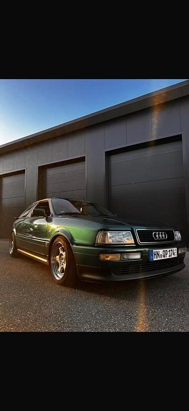Grün Gebraucht 1992 Audi Coupé Competition Coupé | 13.000 € - Bild 1/4