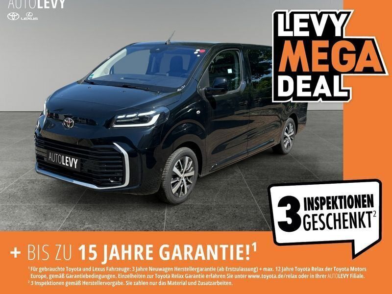 Graphitschwarz Gebraucht 2024 Toyota Proace Verso Team Kombi | 41.990 € (Fairer Preis) - Bild 1/4