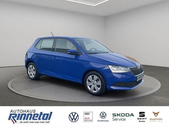 Gebraucht Skoda Fabia Cool Plus 95 PS (69 kW) 2021 Blau Kleinwagen
