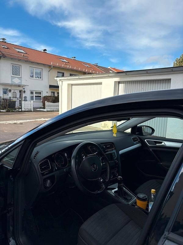 Gebraucht VW Golf VII 2015 Schwarz Limousine