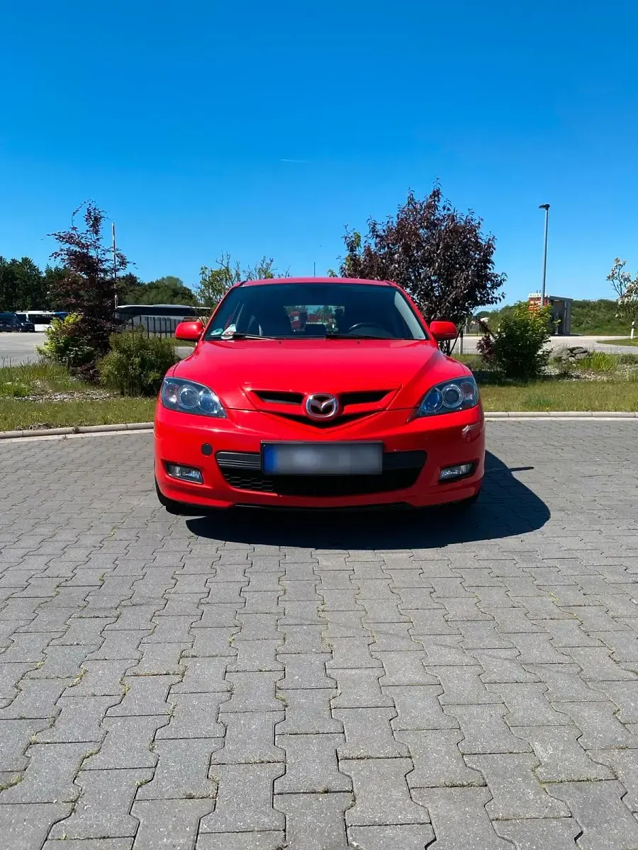 Gebraucht Mazda 3 143 PS (105 kW) 2007 Rot Kleinwagen