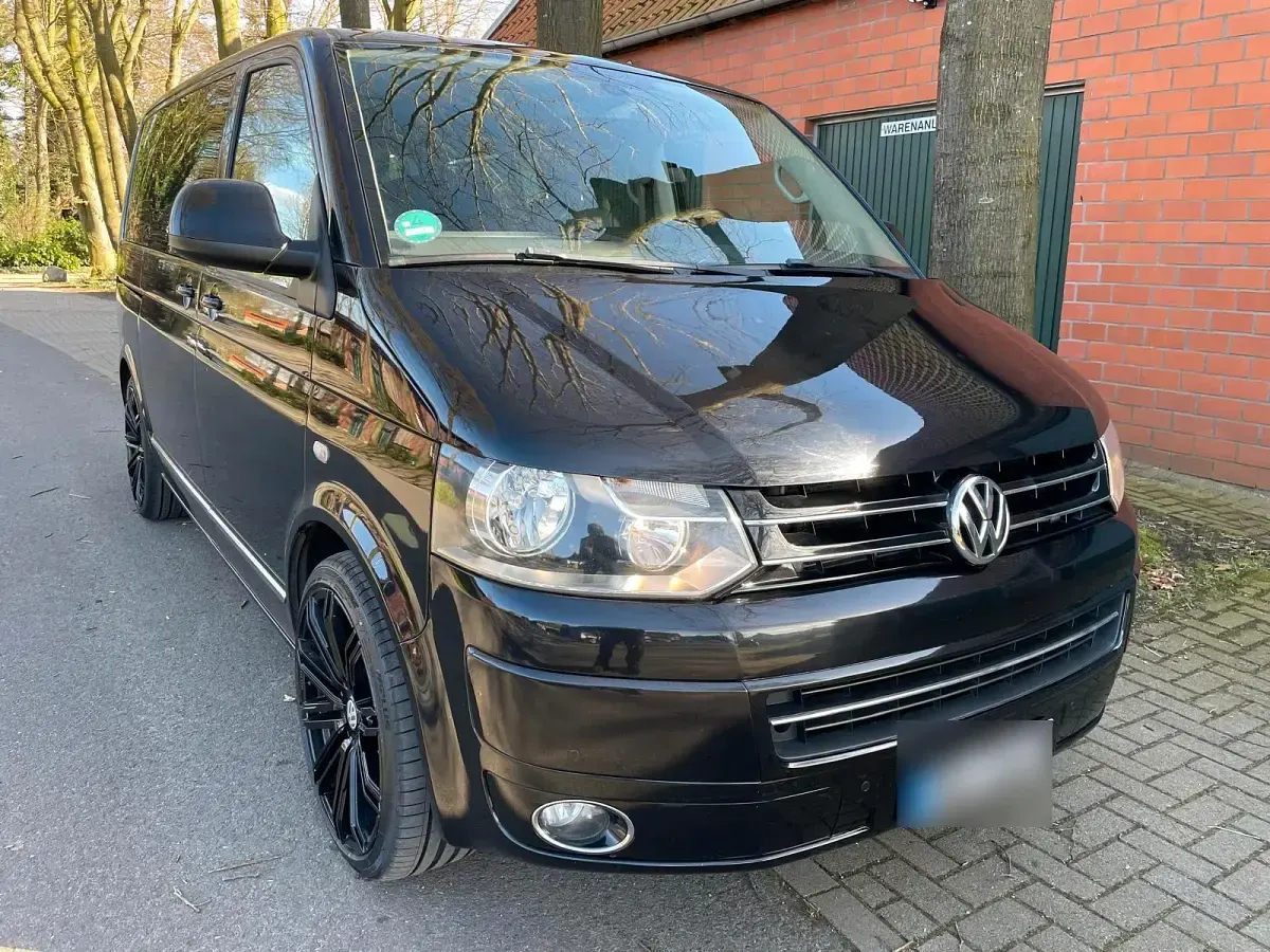 Usata VW T5 140 CV (102 kW) 2015 Nero Furgone