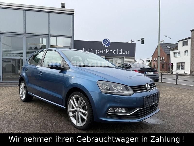 Gebraucht VW Polo Highline 110 PS (80 kW) 2015 Blau Kleinwagen