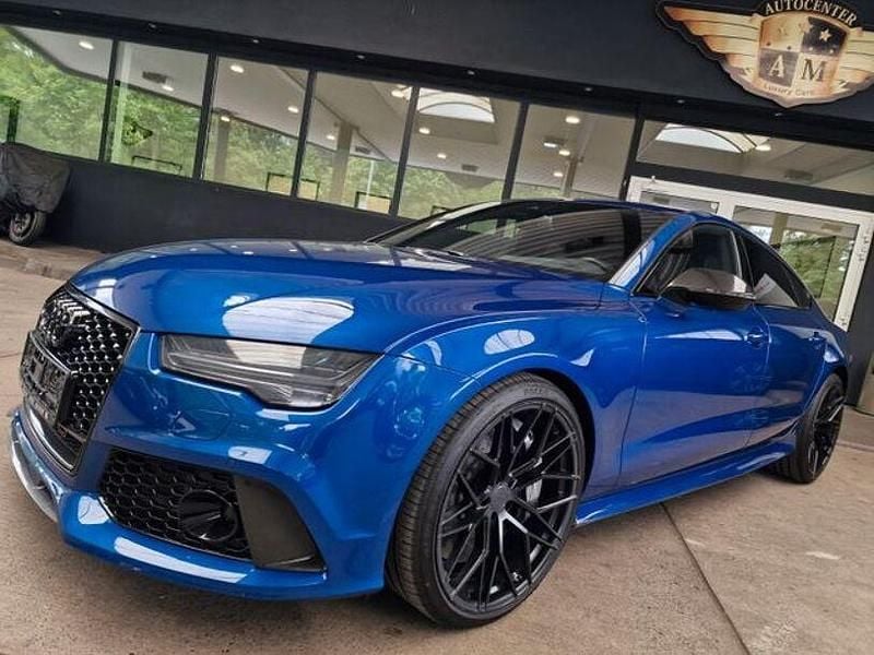 Second-hand Audi RS7 Performance 605 CP (444 kW) 2016 Albastru Hatchback